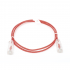 LinkedPRO Cable Patch Cat6 Slim UTP RJ-45 Macho - RJ-45 Macho, 1 Metro, Rojo  2