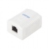 LinkedPRO Caja para Pared LP-WP-40-C6A, 1 Puerto, Blanco - incluye Jack Cat6a  1