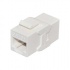 LinkedPRO Acoplador UTP Cat6a, RJ-45 Hembra - RJ-45 Hembra, Blanco  1