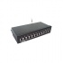 LinkedPRO Panel de Parcheo Cat6 STP, 12 Puertos, 1U, Negro  1