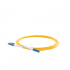 LinkedPRO Jumper de Fibra Óptica Monomodo, LC Macho - LC Macho, 1 Metro, Amarillo  1