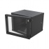 LinkedPRO Gabinete para Pared, 9U, hasta 45Kg, Negro  3