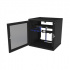LinkedPRO Gabinete para Pared 19", 12UR, hasta 100kg, Negro  5