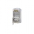 LinkedPRO Conector Cat5e STP Blindado, RJ-45, Transparente  1