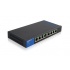 Switch Linksys Gigabit Ethernet LGS108P, 8 Puertos 10/100/1000 Mbps, 8000 Entradas  1