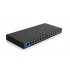 Switch Linksys Gigabit Ethernet LGS116P, 16 Puertos 10/100/1000 Mbps, 8000 Entradas - No Administrable  1