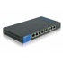 Switch Linksys Gigabit Ethernet LGS308, 8 Puertos 10/100/1000 Mbps, 16 Gbit/s, 8000 Entradas - Administrable