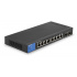 Switch Linksys Gigabit Ethernet LGS310C, 8 Puertos 10/100/1000 + 2 Puertos SFP,  20Gbit/s, 8000 Entradas - Administrable  1