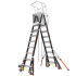 Escalera Plegable Little Giant Ladder Systems 18515-817, Fibra de vidrio, 4.2 Metros, 8 Peldaños, hasta 170kg  2