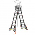 Escalera Plegable Little Giant Ladder Systems 18515-817, Fibra de vidrio, 4.2 Metros, 8 Peldaños, hasta 170kg  4