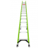Escalera Extensible Little Giant Ladder Systems HyperLite, Fibra de vidrio, 8.4 Metros, 28 Peldaños, hasta 136kg - Imagen adicional 2
