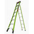 Escalera Plegable Little Giant Ladder Systems King Kombo, Fibra de vidrio, 2.4 Metros, 8 Peldaños, hasta 170kg  1