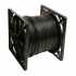 Logico Bobina de Cable Coaxial Siamese RG59, 152 Metros, Negro