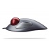 Mouse Logitech Óptico Trackman Marble, Alámbrico, USB+PS/2, Gris/Rojo  4