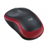Mouse Logitech Óptico M185, Inalámbrico, 1000DPI, Rojo/Negro  4
