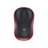 Mouse Logitech Óptico M185, Inalámbrico, 1000DPI, Rojo/Negro  3