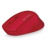 Mouse Logitech Óptico M280, Inalámbrico, 1000DPI, USB, Rojo  1