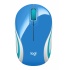 Mini Mouse Logitech Óptico M187, Inalámbrico, USB, 1000DPI, Azul Cielo  1