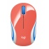Mini Mouse Logitech Óptico M187, Inalámbrico, USB, 1000DPI, Coral  1