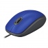 Mouse Logitech Óptico M110 Silent, Alámbrico, USB, 1000DPI, Azul  3