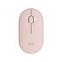 Mouse Logitech Óptico Pebble M350, Inalámbrico, Bluetooth, 1000DPI, Rosa  1