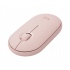Mouse Logitech Óptico Pebble M350, Inalámbrico, Bluetooth, 1000DPI, Rosa  2