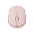 Mouse Logitech Óptico Pebble M350, Inalámbrico, Bluetooth, 1000DPI, Rosa  3