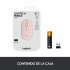 Mouse Logitech Óptico Pebble M350, Inalámbrico, Bluetooth, 1000DPI, Rosa  6