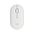 Mouse Logitech Óptico Pebble M350, Inalámbrico, Bluetooth, 1000DPI, Blanco