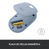 Mouse Logitech Óptico Pebble M350, Inalámbrico, Bluetooth, 1000DPI, Azul Grafito  6