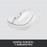Mouse Logitech Óptico M220 Silent, Inalámbrico, USB A, 1000DPI, Blanco  8