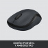 Mouse Logitech Óptico M220 Silent, Inalámbrico, USB A, 1000DPI, Negro  7