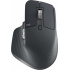 Mouse Ergonómico Logitech Óptico MX Master 3 para Empresa, RF Inalámbrico, Bluetooth, 4000DPI, Grafito  1