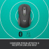 Mouse Logitech Óptico M650, Inalámbrico, Bluetooth, 2000DPI, Negro  10