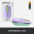 Mouse Logitech Óptico POP, Inalámbrico, 4000DPI, Violeta/Menta  12