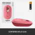 Mouse Logitech Óptico POP, Inalámbrico, Bluetooth, 4000DPI, Rosa Coral  12