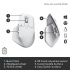 Mouse Ergonómico Logitech Óptico MX Master 3s, Inalámbrico, Bluetooth, 8000DPI, Gris Pálido  10