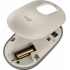 Mouse Logitech Óptico POP, Inalámbrico, Bluetooth, 4000DPI, Arena - Imagen adicional 4