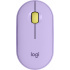 Mouse Logitech Óptico Pebble M350, Inalámbrico, Bluetooth, 1000DPI, Lila  2
