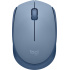 Mouse Ergonómico Logitech Óptico M170, Inalámbrico, USB, 1000DPI, Azul  1