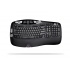 Teclado Logitech K350, Inalámbrico, USB, Negro (Inglés)  1
