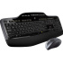 Kit de Teclado y Mouse Logitech MK710, Inalámbrico, USB, Negro (Inglés)