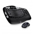 Kit de Teclado y Mouse Logitech MK550, Inalámbrico, USB, Negro (Inglés)