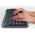 Kit de Teclado y Mouse Logitech MK200, USB, Negro (Inglés)  2