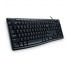 Teclado Logitech Multimedia K200, USB, Negro (Inglés)  3