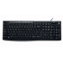 Teclado Logitech Multimedia K200, USB, Negro (Inglés)