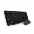 Kit de Teclado y Mouse Logitech MK120, Alámbrico, USB, Negro (Español)  2