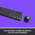 Kit de Teclado y Mouse Logitech MK220, Inalámbrico, USB, Negro (Español) ― Abierto  6