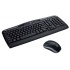 Kit de Teclado y Mouse Logitech MK330, Inalámbrico, USB, Negro  1