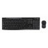 Kit de Teclado y Mouse Logitech MK270, Inalámbrico, USB, Negro (Inglés)